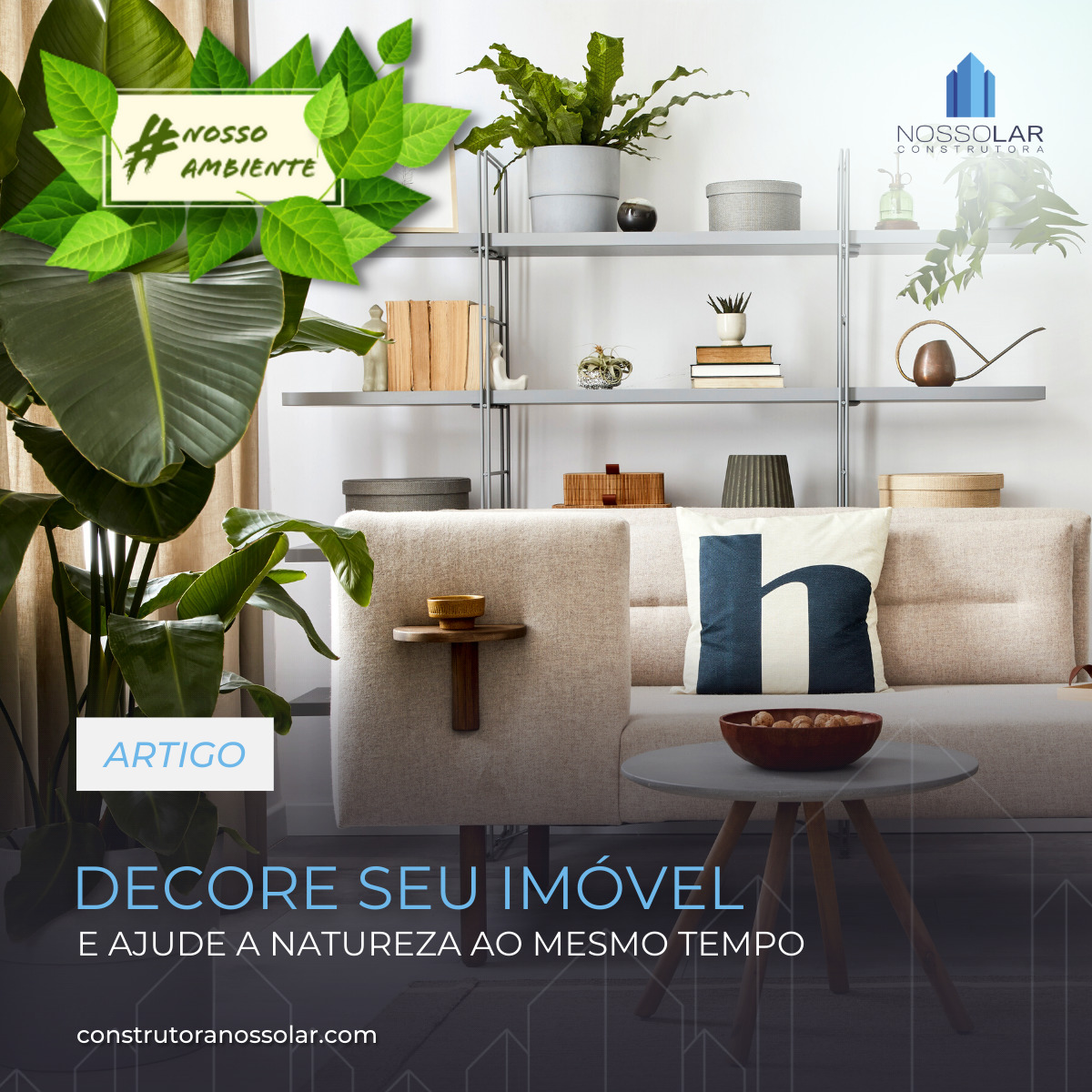 Decoração Eco Friendly: Dicas para um Design de Interiores Sustentável