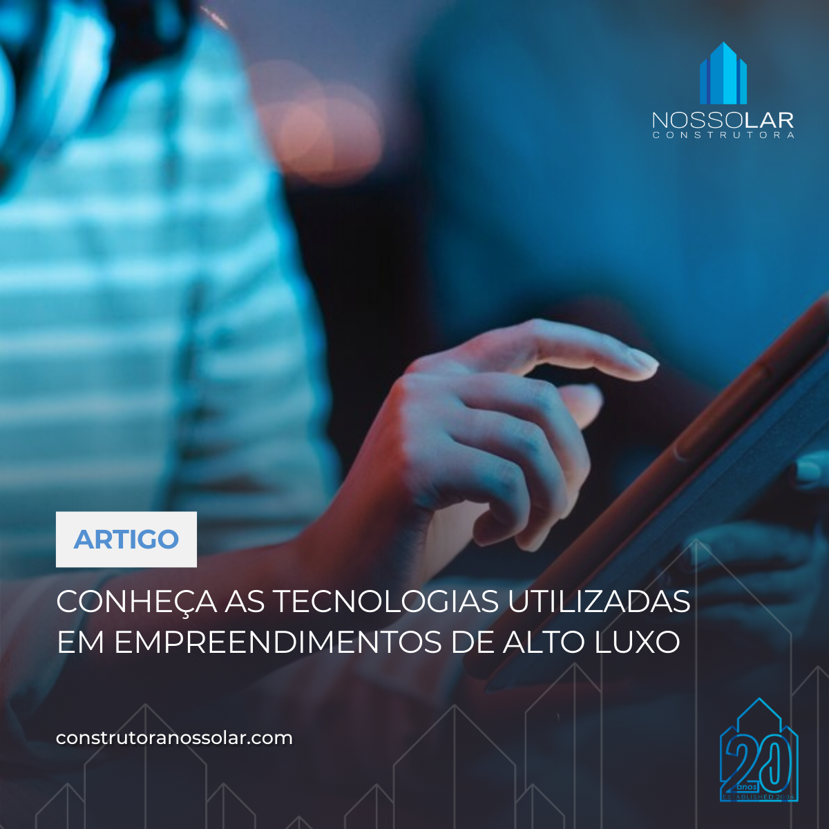 tecnologia em imóveis de alto luxo